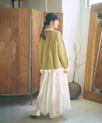 カットワークレース　スカート