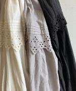 カットワークレース　スカート