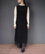 カットワークレース　スカート