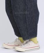 コットンリネンデニム　ティンカーパンツ