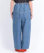 コットンリネンデニム　パンツ