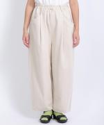 コットンリネンデニム　パンツ