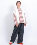 コットンリネンデニム　パンツ