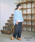 コットンリネンデニム　パンツ