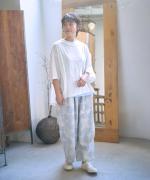 SUISAIジャガード　パンツ