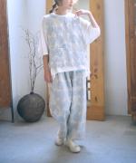 SUISAIジャガード　パンツ