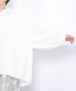 ラミーキャンバス　フードブラウス