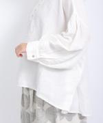 ラミーキャンバス　フードブラウス