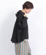 ラミーキャンバス　フードブラウス