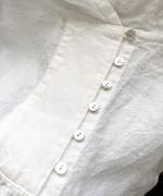 ラミーキャンバス　フードブラウス