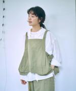 コットンリネンライトチノ　2wayギアベスト