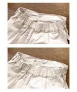 コットンリネンライトチノ　ベルト付きパンツ