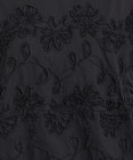 テープ刺繡コットンボイル　ベストプルオーバー