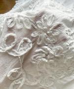 テープ刺繡コットンボイル　ベストプルオーバー