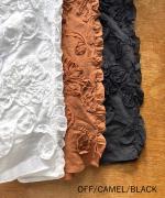 テープ刺繡コットンボイル　パンツ