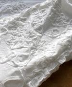 テープ刺繡コットンボイル　パンツ