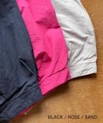 コットンリネンタイプライター　8分丈パンツ