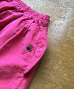 コットンリネンタイプライター　8分丈パンツ