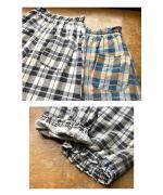 格子織り先染めチェック　パンツ