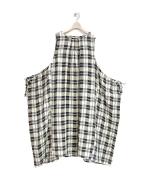 格子織り先染めチェック　マルチwayワンピース