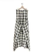 格子織り先染めチェック　マルチwayワンピース