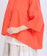 オーガニックジョーゼット　シャツ