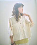 オーガニックジョーゼット　シャツ