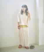 オーガニックジョーゼット　シャツ