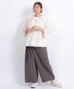 オーガニックジョーゼット　ブラウス