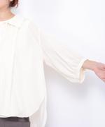 オーガニックジョーゼット　ブラウス