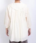 オーガニックジョーゼット　ブラウス