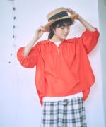 オーガニックジョーゼット　ブラウス