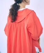 オーガニックジョーゼット　ブラウス