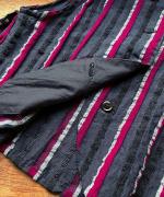 リネンストライプ　2wayベスト