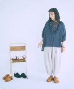 リネンキャンバス　パンツ