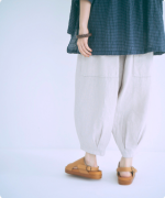 リネンキャンバス　パンツ