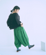 リネンキャンバス　パンツ