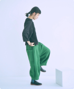 リネンキャンバス　パンツ