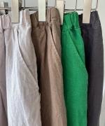 リネンキャンバス　パンツ