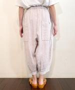 リネンキャンバス　パンツ