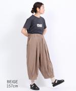 リネンキャンバス　パンツ