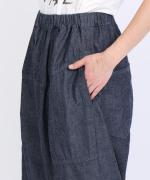 6.3ozデニムダンガリー　フル丈パンツ