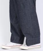 6.3ozデニムダンガリー　フル丈パンツ