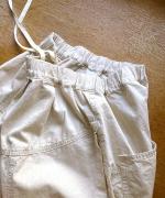 6.3ozデニムダンガリー　フル丈パンツ