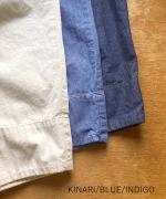 6.3ozデニムダンガリー　フル丈パンツ