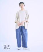 6.3ozデニムダンガリー　フル丈パンツ