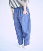 6.3ozデニムダンガリー　フル丈パンツ