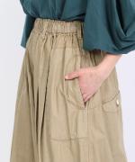 コットンタイプライター硫化バイオ　コクーンパンツ