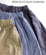 コットンタイプライター硫化バイオ　コクーンパンツ