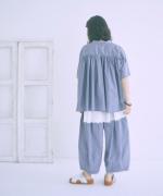 コットンタイプライター硫化バイオ　コクーンパンツ